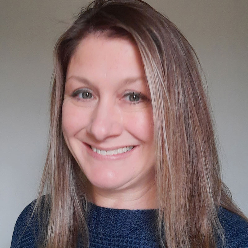 Woman smiling